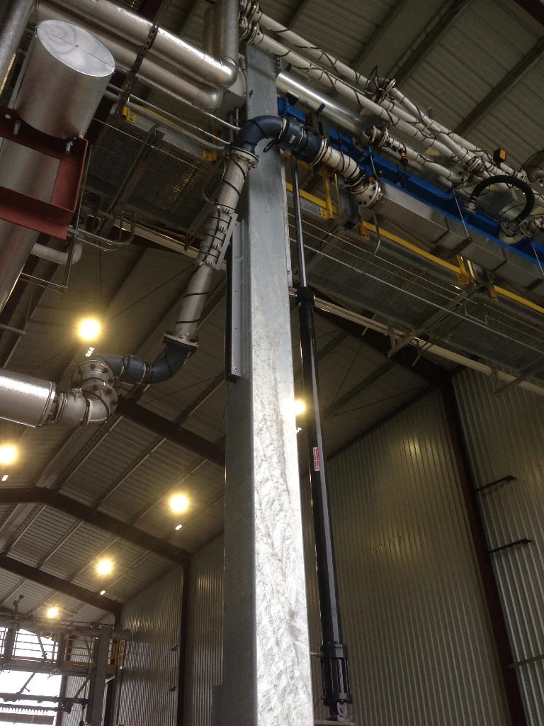 Coal spray system view 3