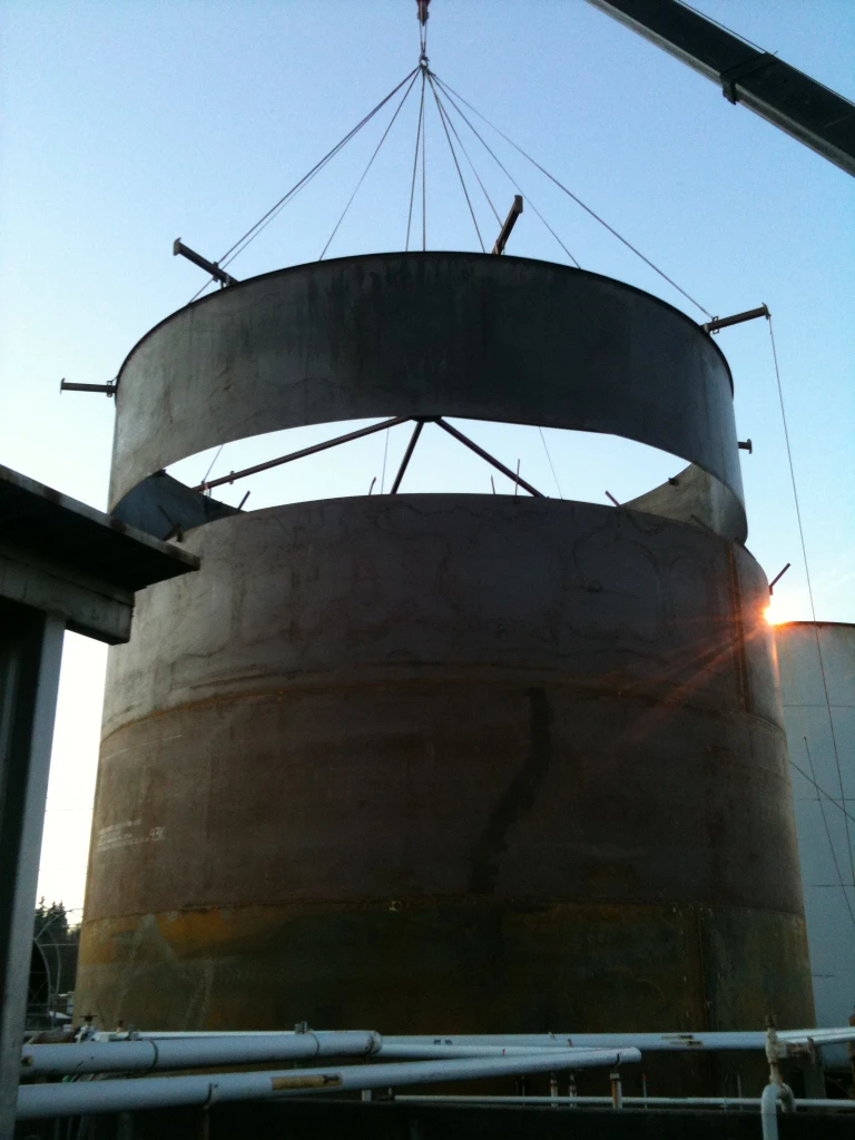 Diesel storage tank installation overview