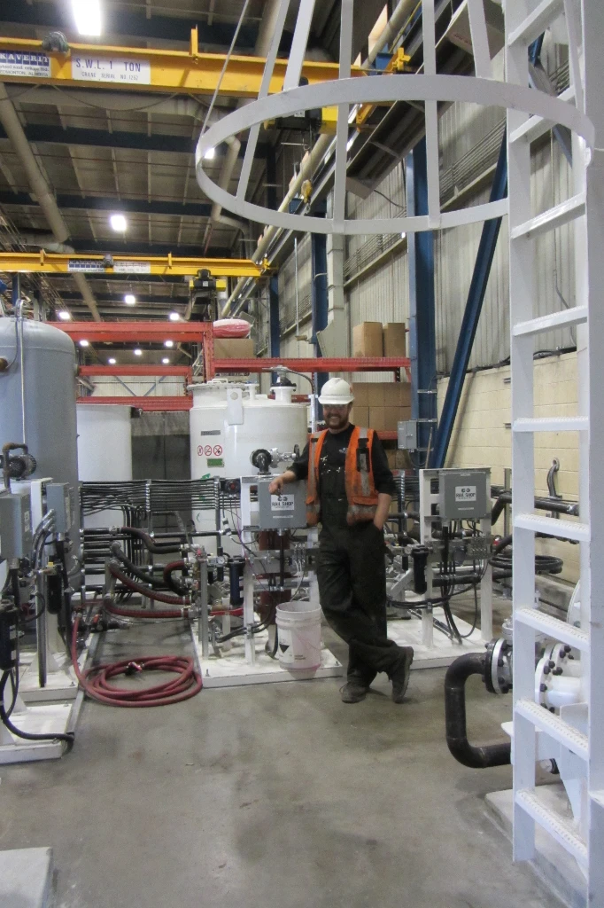 Locomotive lube and coolant facility overview